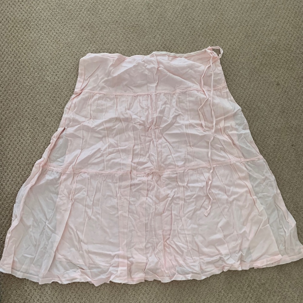 Vince womens light pink skirt